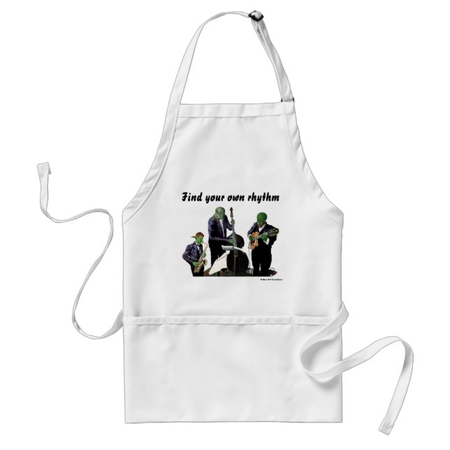 Fantasy Jazz Blues Musicians Music Art Apron (Front)