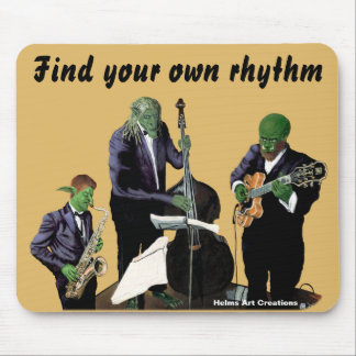 Fantasy Jazz Blues Musicians Music Art Mouse Pad