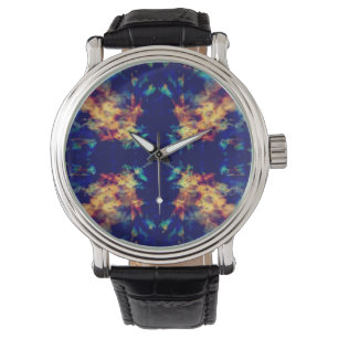 Fantasy kaleidoscope pattern watch