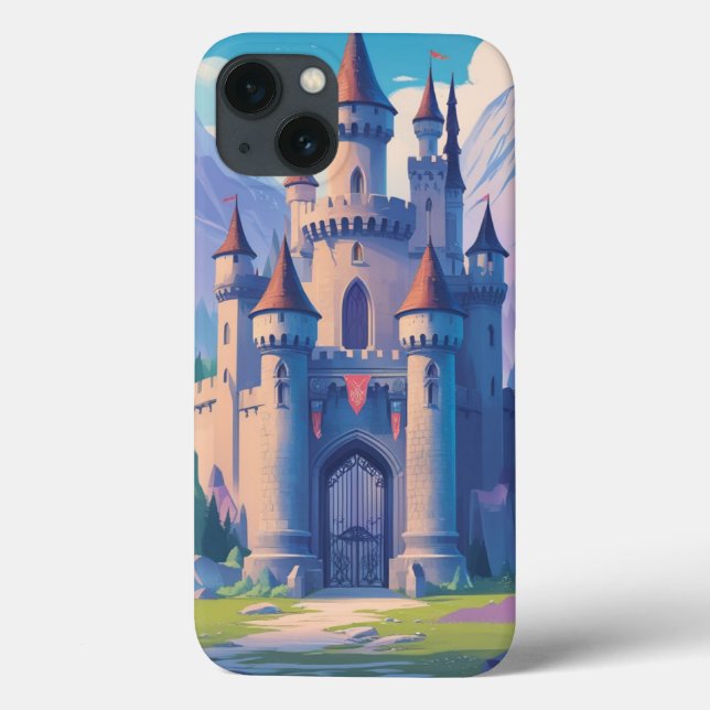 Fantasy Kingdom Castle iPhone Case - Fairytale Art (Back)