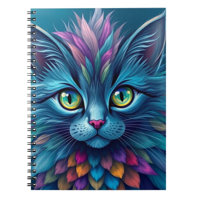Fantasy Kitten Notebook (Front)