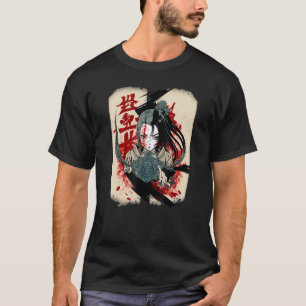 Fantasy Kuchisake onna Battle Between Good and Evi T-Shirt