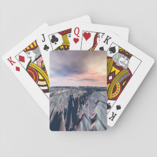 Fantasy+landscape, digital+landscape, fractal,  ot playing cards