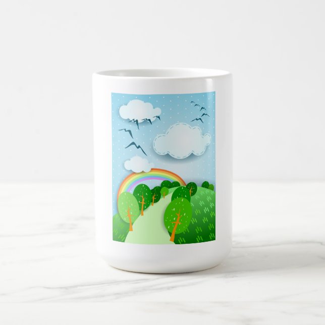 Fantasy landscape, mug (Center)