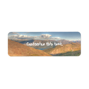 Fantasy Landscape Return Address Label