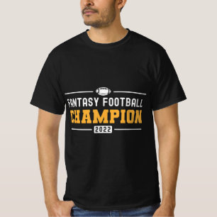 Fantasy League Champ 2022 Winner Fantasy Football  T-Shirt
