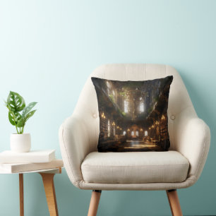 Fantasy Library Cushion