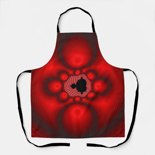 Fantasy Mandelbrot Fractal Image Apron (Front)