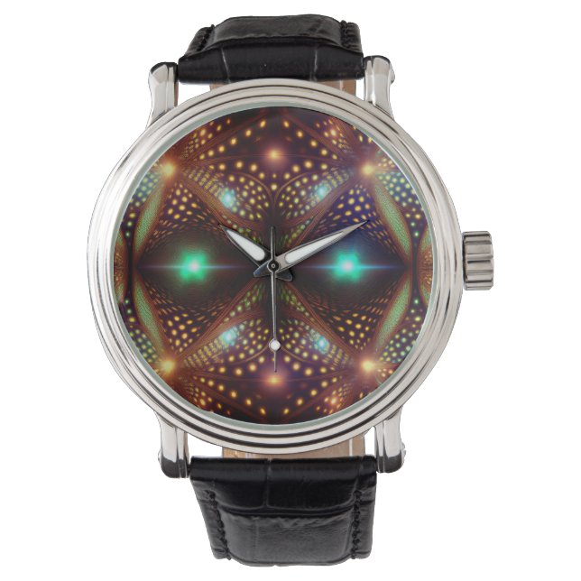 Fantasy Mandelbrot Fractal Watch (Front)