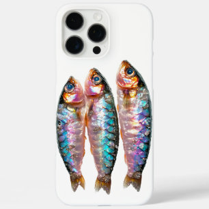 Fantasy Marine Creatures with Iridescent Glitter iPhone 16 Pro Max Case