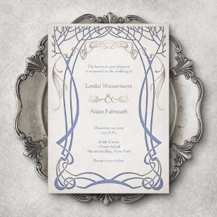 Fantasy Mediaeval Celtic Wedding Invitation