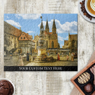 Fantasy Mediaeval Village Europe Puzzle