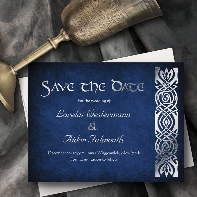 Fantasy Medieval Wedding Save the Date Card (Creator Uploaded)
