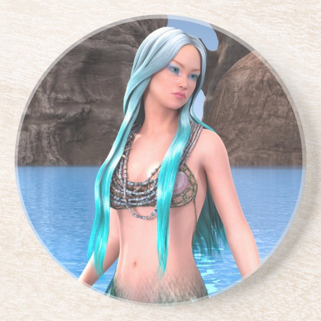 Fantasy Mermaid Coaster (Front)
