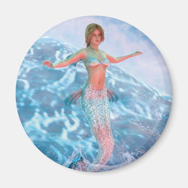 Fantasy Mermaid Magnet (Front)