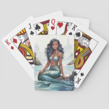 Fantasy Mermaid Playing Cards