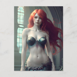 Fantasy Mermaid Postcard