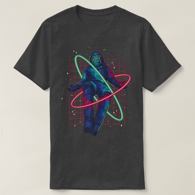 Fantasy Mind Melt Astronaut  T-Shirt (Design Front)