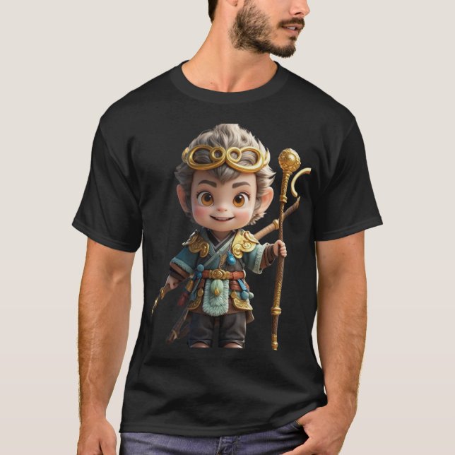 Fantasy Monkey Wukong T-Shirt (Front)