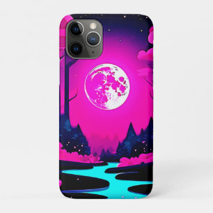 Fantasy Moonlit Woods Art iPhone 11 Pro Case