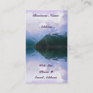 Fantasy Mountains Scenic Beauty Business Cards
