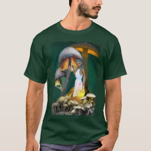 Fantasy Mushroom Fairy Forest T-Shirt