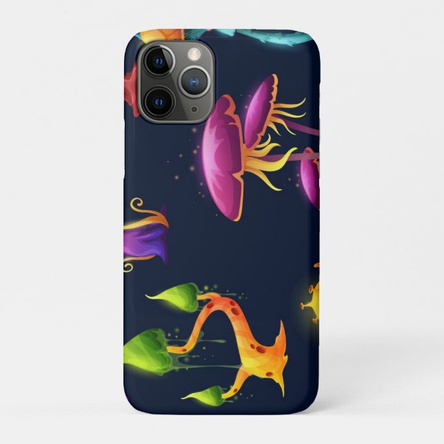 Fantasy Mushroom Forest Pattern – Colourful Magica Case-Mate iPhone Case (Back)