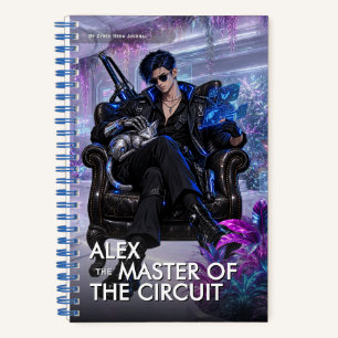Fantasy My Cyber Hero Adventure Notebook