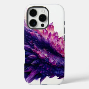 Fantasy Mystical Amethyst Crystal Dragon Beast iPhone 16 Pro Case