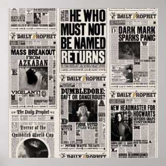 Fantasy Newspaper  Poster