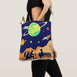 Fantasy Night Rendezvous Tote Bag