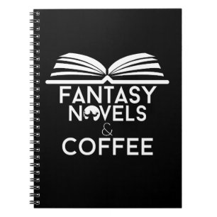 Fantasy Novels and Coffee Notebook