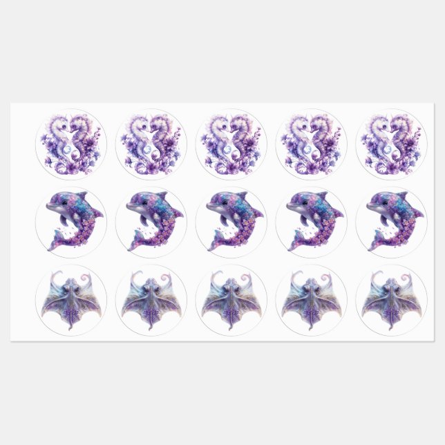 Fantasy Ocean Animals (Sheet)