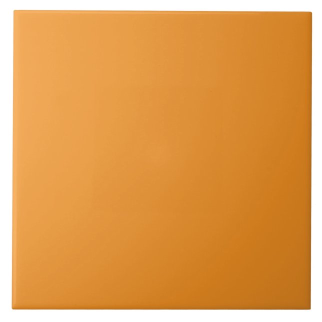 Fantasy Orange Ceramic Tile (Front)