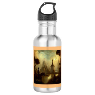 Fantasy Painting 8  - Horseback Rider 532 Ml Water Bottle