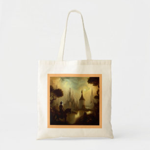 Fantasy Painting 8  - Horseback Rider Tote Bag