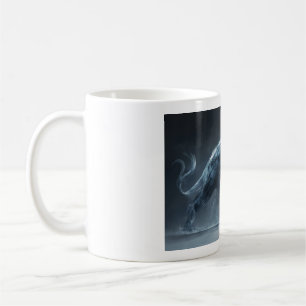 Fantasy panther monster coffee mug