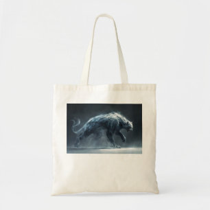 Fantasy panther monster  tote bag