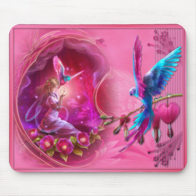 Fantasy Parrot - Mousepad (Front)
