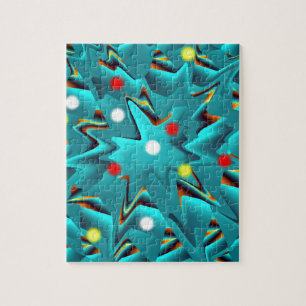Fantasy pattern azul jigsaw puzzle