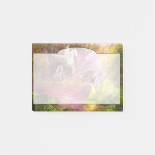 Fantasy - Pegasus - The enchanted garden Post-it Notes