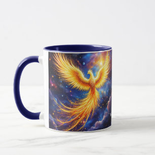 Fantasy Phoenix Stars Space Mug