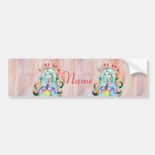 Fantasy Pixie Fairy Thunder_Cove Bumper Sticker