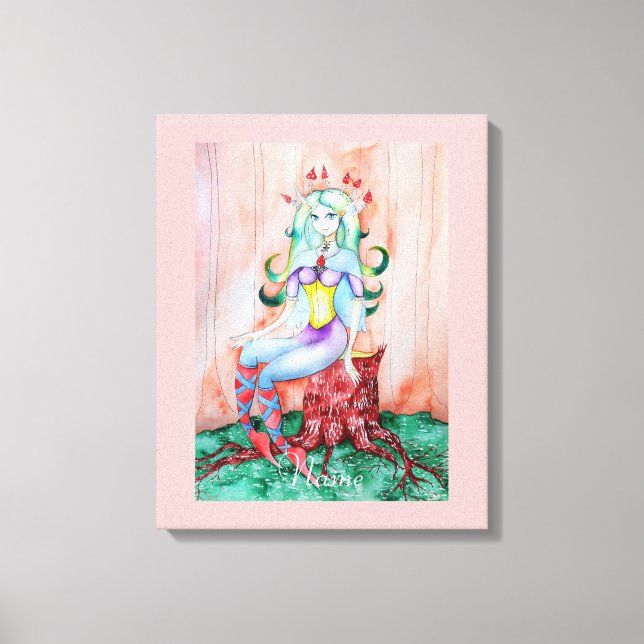 Fantasy Pixie Fairy Thunder_Cove Canvas Print (Front)