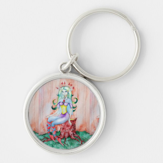 Fantasy Pixie Fairy Thunder_Cove  Key Ring (Front)