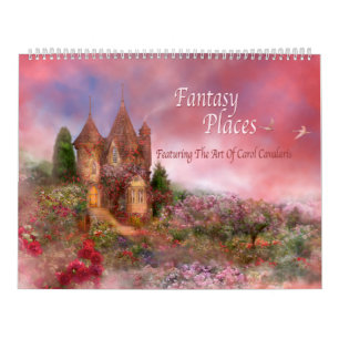 Fantasy Places Art Calendar