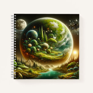 Fantasy Planet – Magical Cosmic Nature Notebook