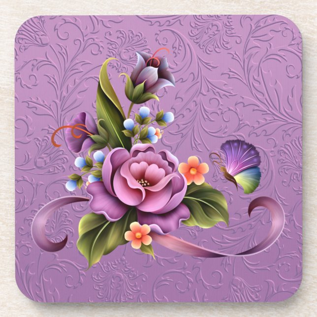 Fantasy  Plastic coasters/cork back - set of 6 Coaster (Front)
