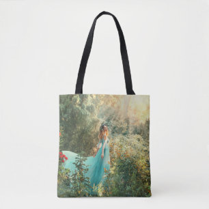 Fantasy Princess: Summer Nature Vintage. Tote Bag