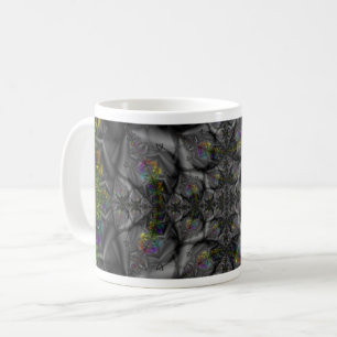 Fantasy   Rainbow Fractal Art Wrap Coffee Mug